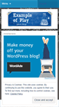 Mobile Screenshot of exampleofplay.com